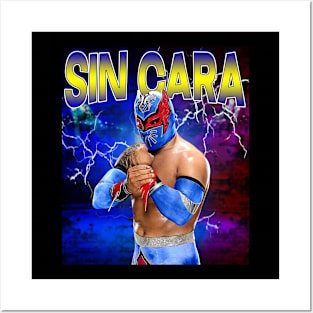 SIN CARA Posters and Art